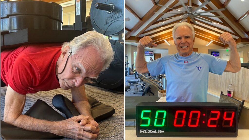 Get to know the 80 -year -old man who kept a plate for 50 minutes and learn how to fit