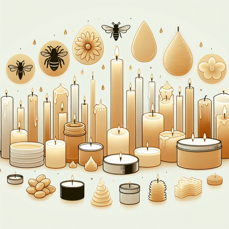 tipos de cera para velas artesanais: uma análise completa