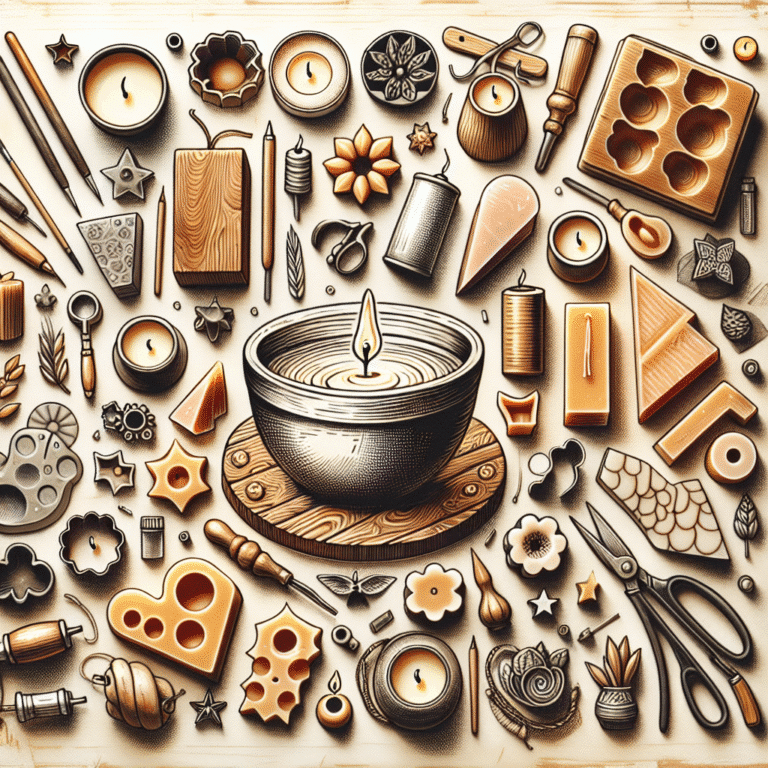 moldes para velas artesanais: crie formatos únicos