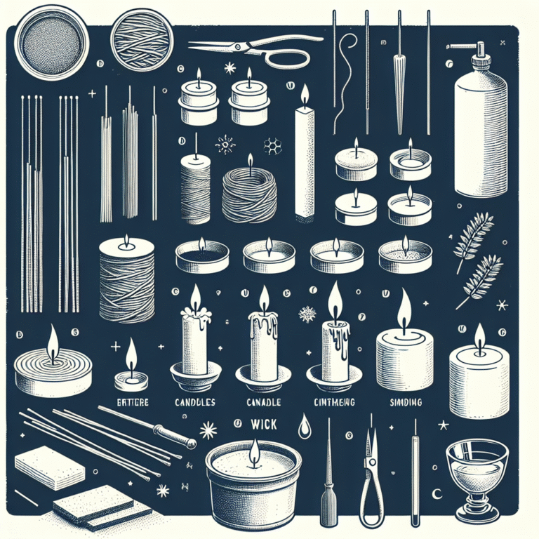 melhores pavios para velas caseiras