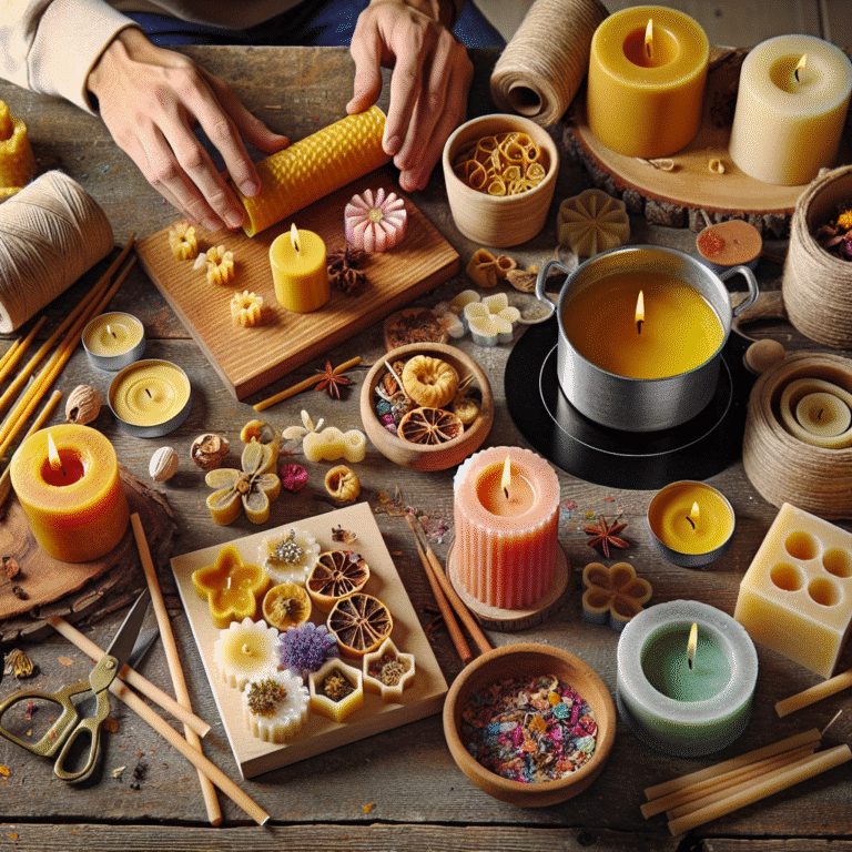ideias criativas para velas artesanais que você pode fazer em casa