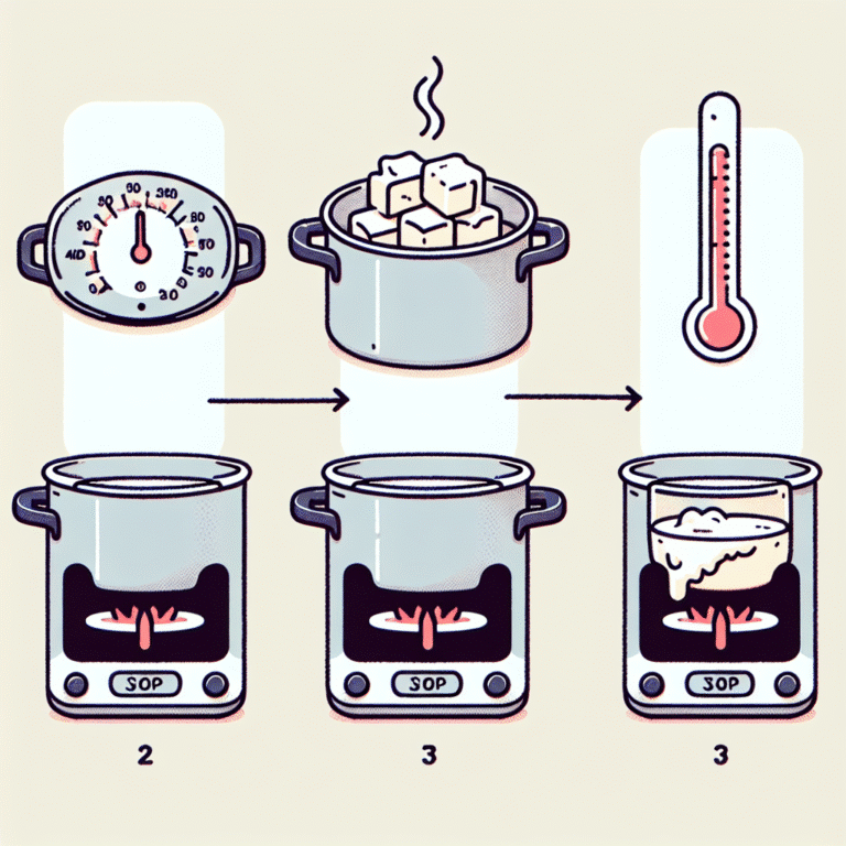 como derreter cera corretamente