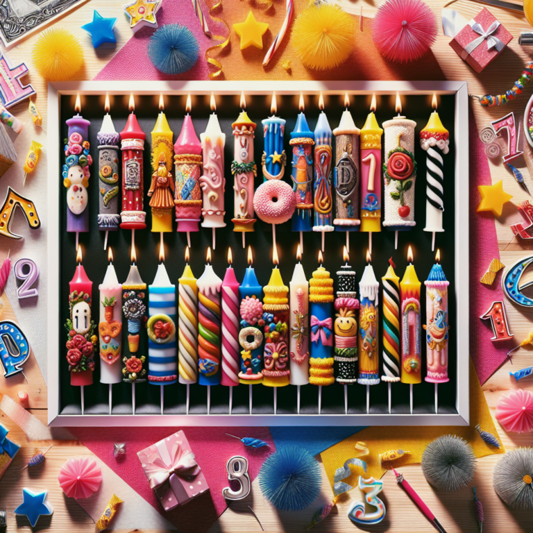 velas temáticas para festas: crie o clima perfeito