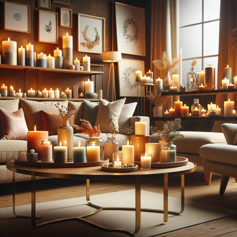velas decorativas para sala de estar: 10 ideias inspiradoras