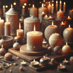 técnicas para velas pequenas e delicadas