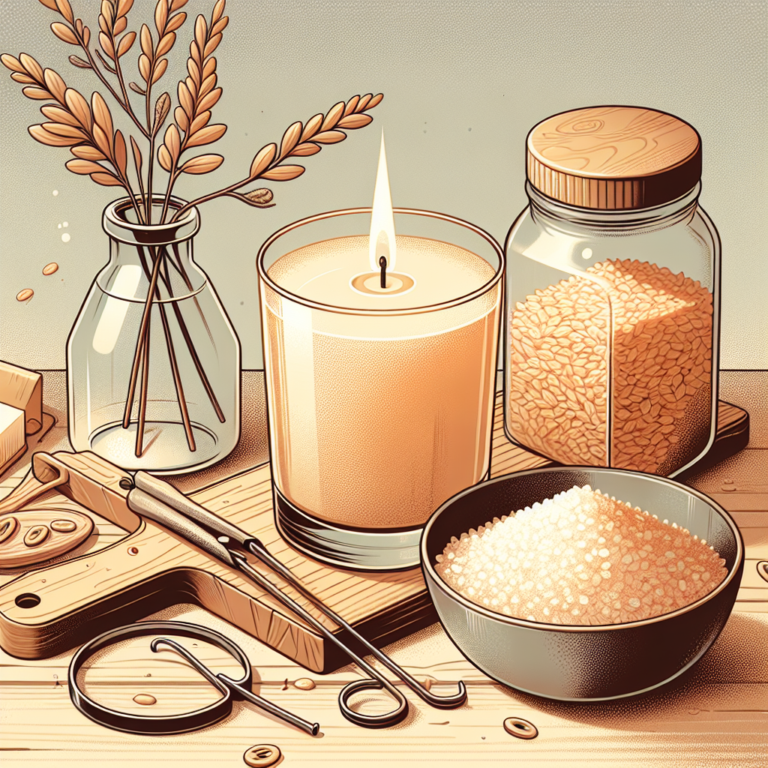 como fazer vela de soja de forma simples