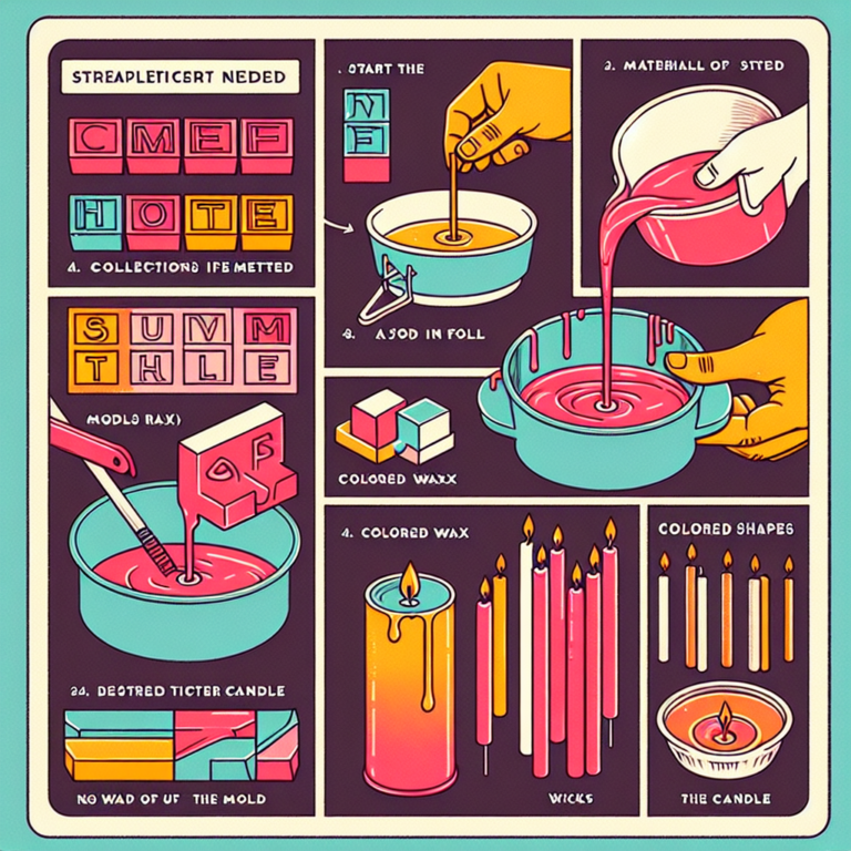 como fazer velas temáticas