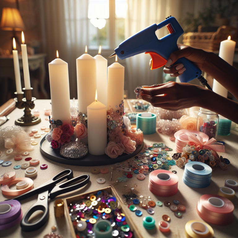 como decorar velas em casa: dicas fáceis e práticas