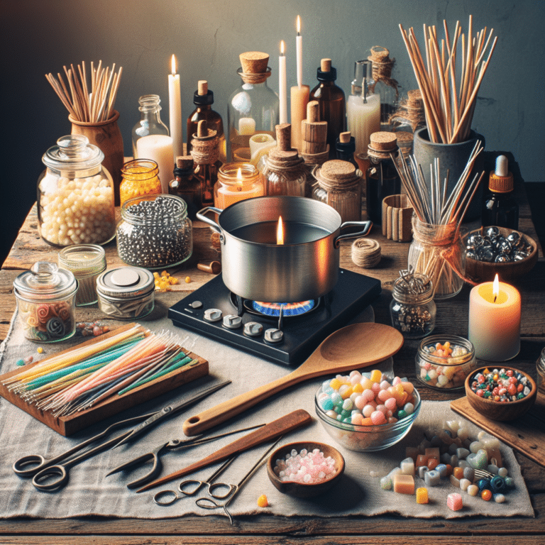 dicas e truques de fabricação de velas