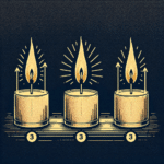 como posicionar pavios em velas para um queimar perfeito