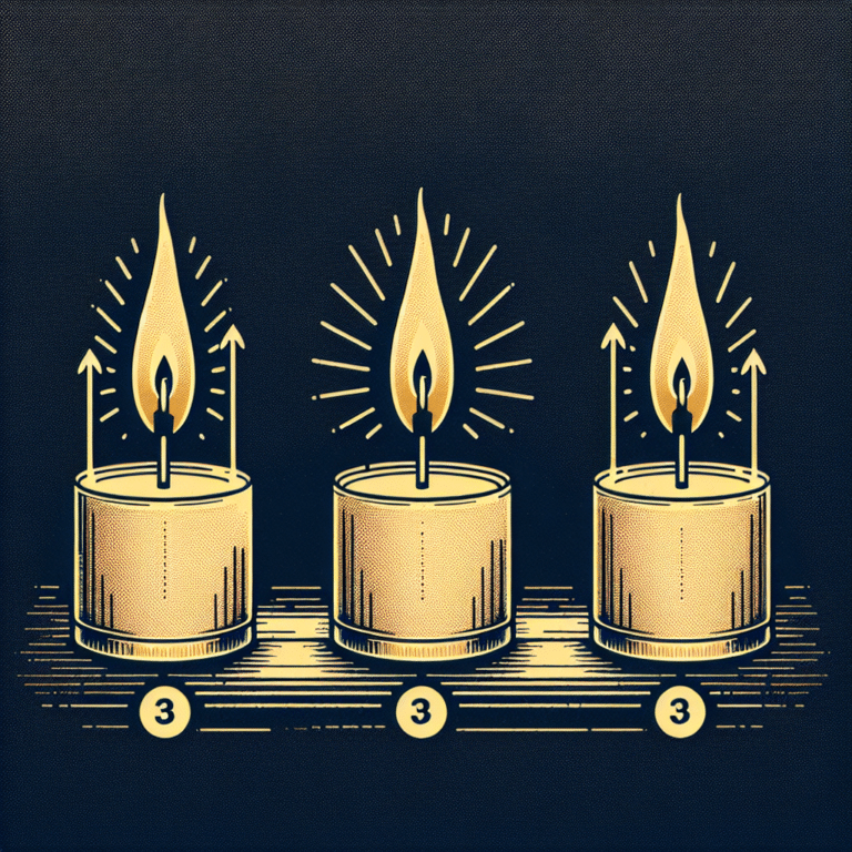 como posicionar pavios em velas para um queimar perfeito