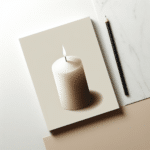 como fazer vela minimalista para um toque sofisticado