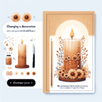 Mude a decoração com receita de vela decorativa com flores secas