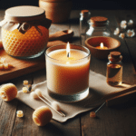 receita de vela com essência natural para relaxamento