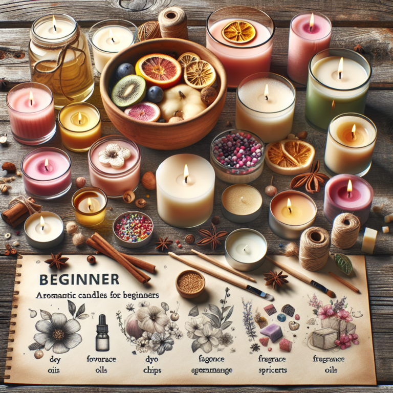 receita de vela aromática caseira para iniciantes