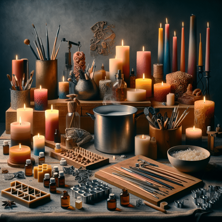 personalizando velas artesanais: técnicas e ideias