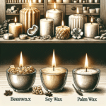 como escolher a cera perfeita para suas velas
