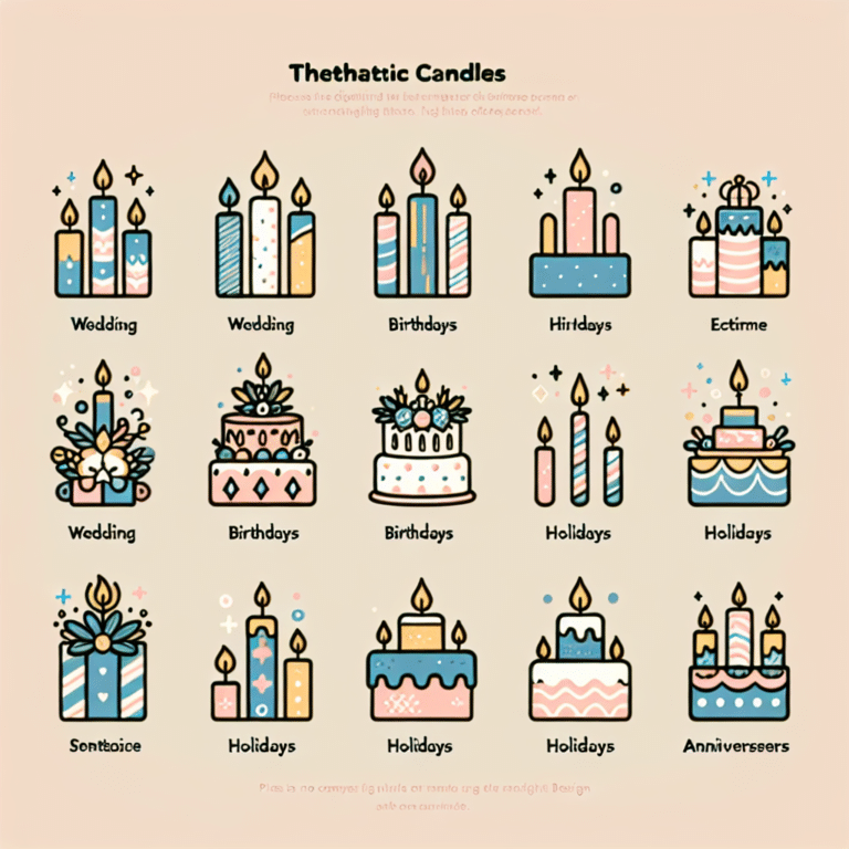 receita de velas temáticas para eventos especiais