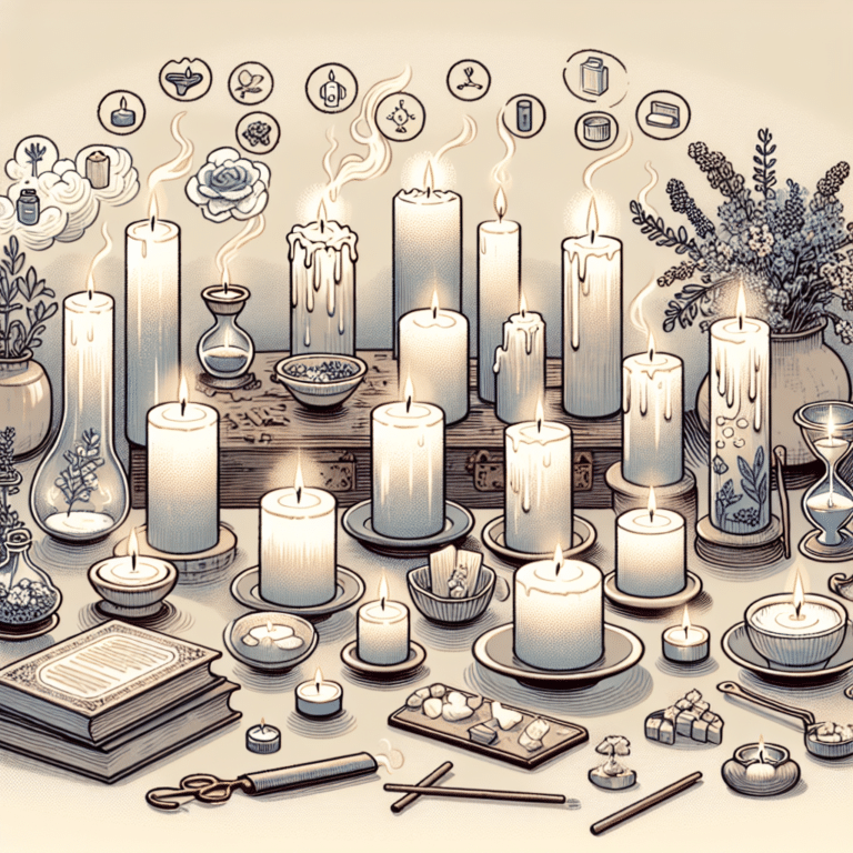 truques para velas aromáticas durarem mais